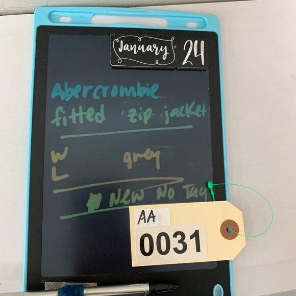 Abercrombie Jacket Women L Large Gray Heather Full Zip Mock Neck Thumbhole Run - Picture 15 of 16